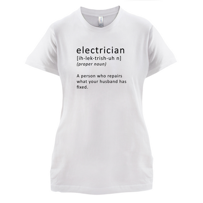 Electrician Who Repairs T Shirt
