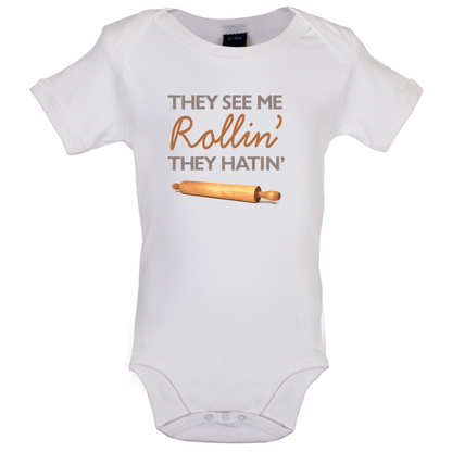 They See Me Rollin' Baby T Shirt
