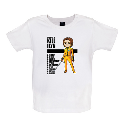 Kill Ilyn List of Names Baby T Shirt