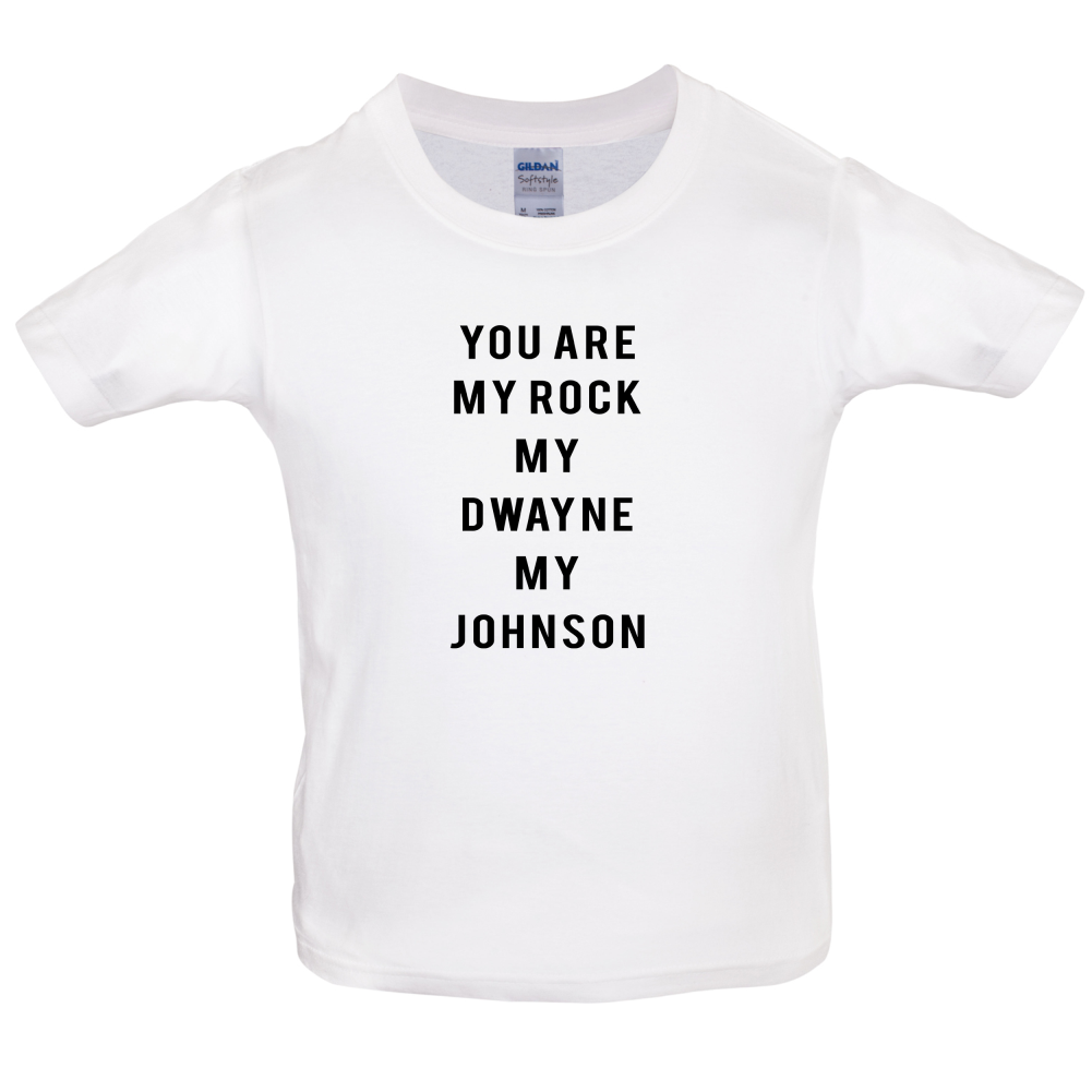 You Are My Rock Kids T Shirt