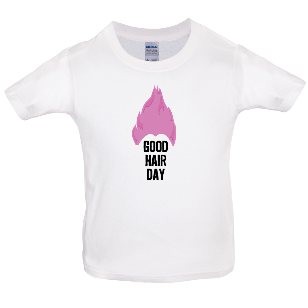 Good Hair Day Kids T Shirt