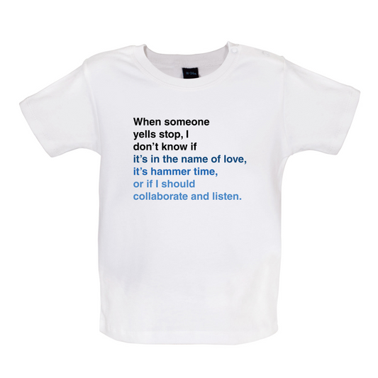 STOP Baby T Shirt