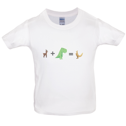 T-Rex, Deer, Kangaroo Kids T Shirt