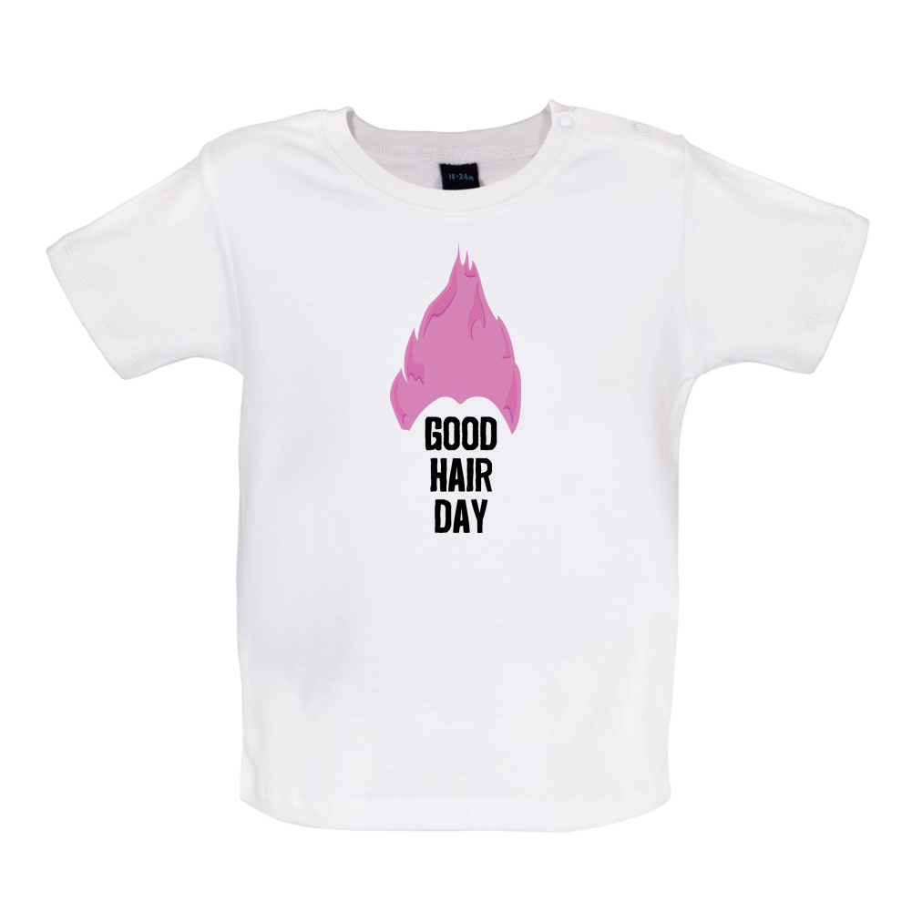 Good Hair Day Baby T Shirt