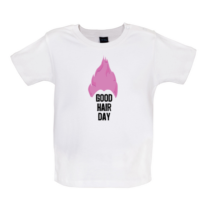 Good Hair Day Baby T Shirt
