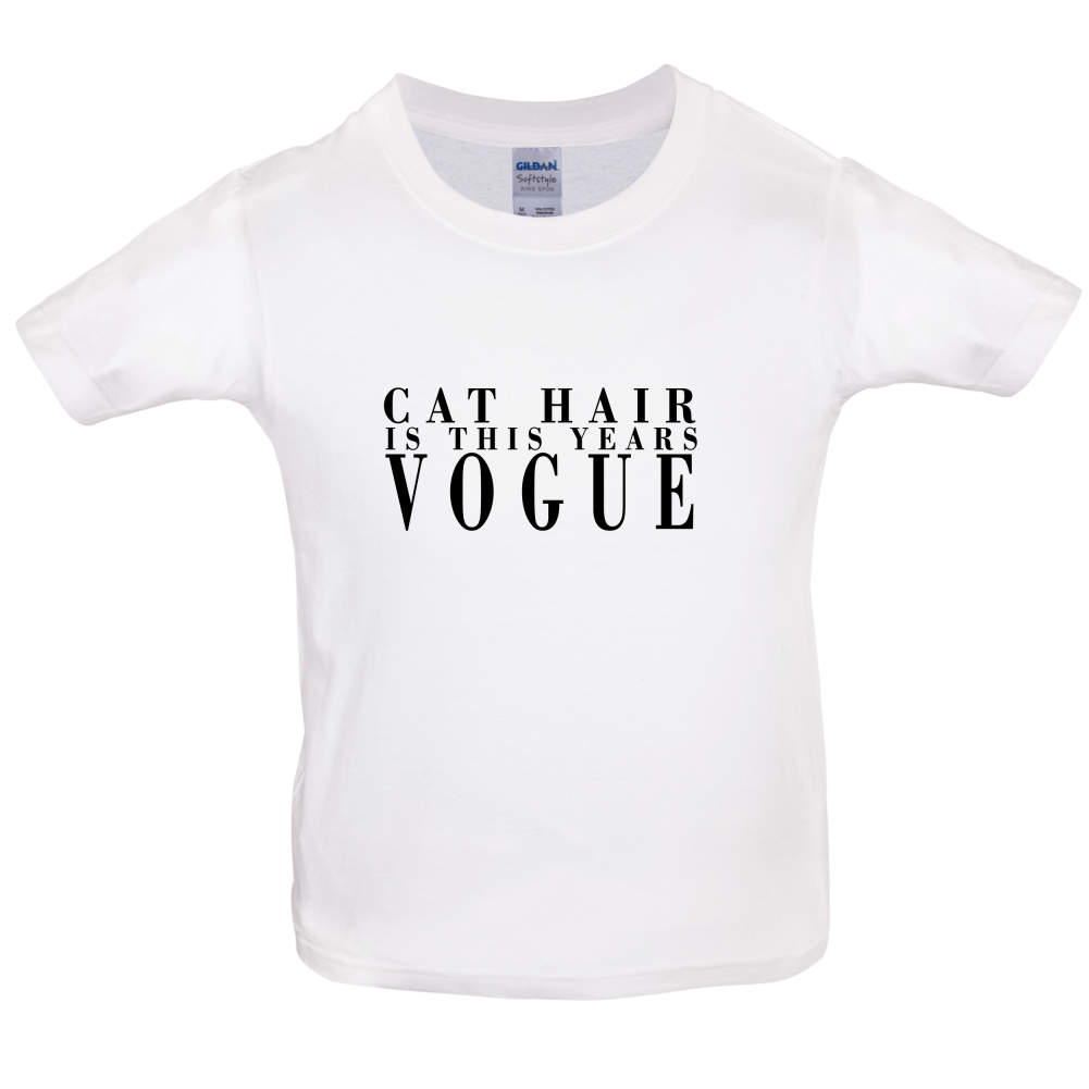 Cat Hair Is This Years Vogue Kids T Shirt