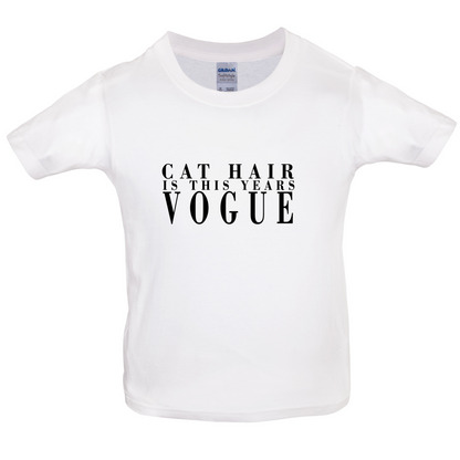 Cat Hair Is This Years Vogue Kids T Shirt