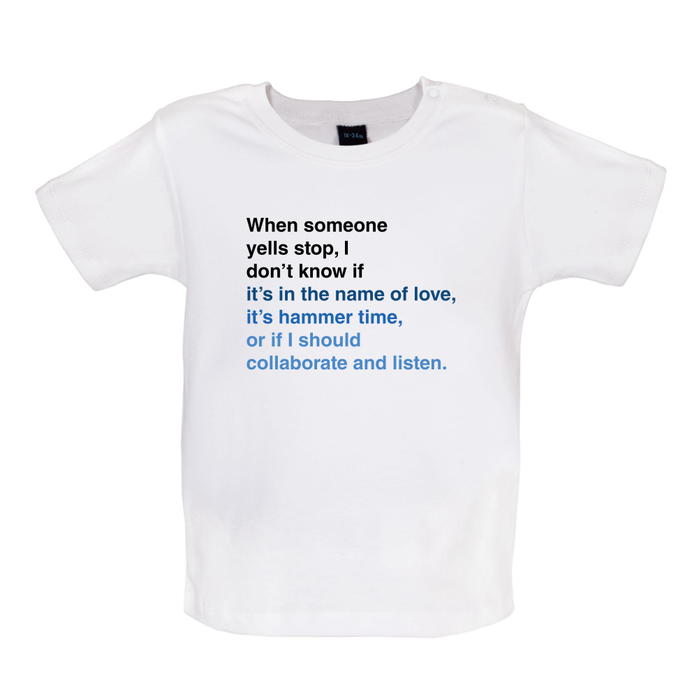 STOP Baby T Shirt