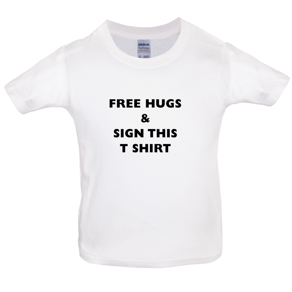 Free Hugs  Kids T Shirt
