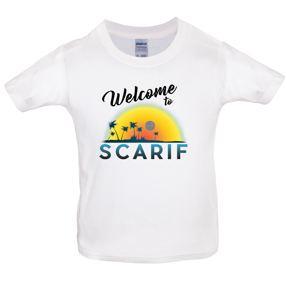 Welcome To Scarif Kids T Shirt