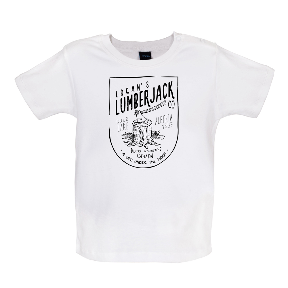 Logans Lumberjack Baby T Shirt