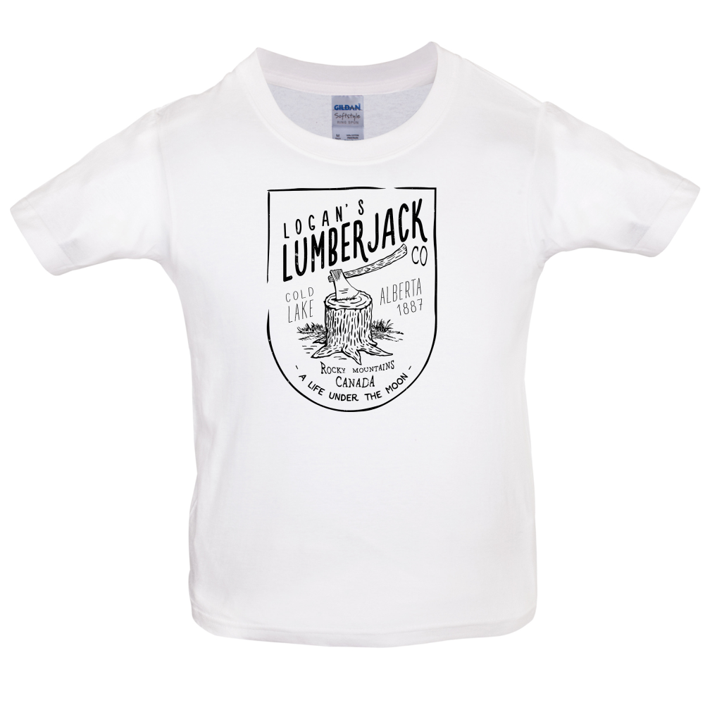 Logans Lumberjack Kids T Shirt