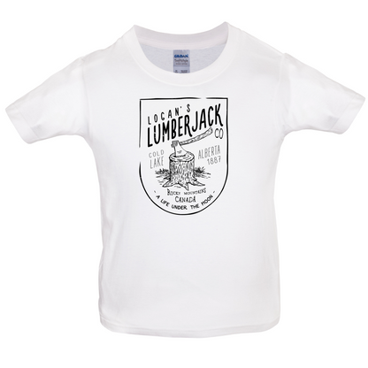 Logans Lumberjack Kids T Shirt