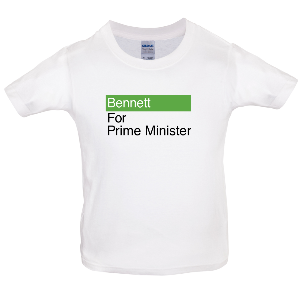 Bennett for Prime Minister Kids T Shirt
