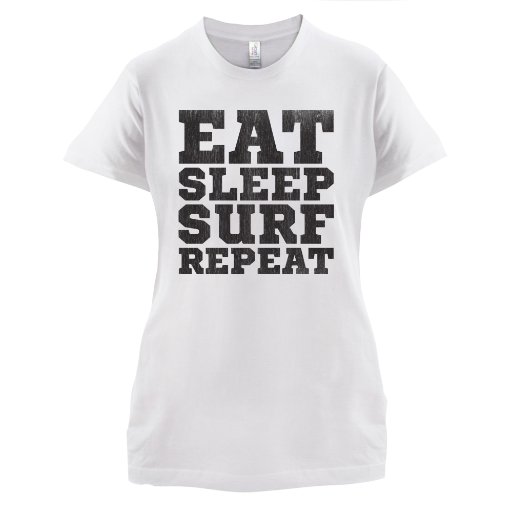 Eat Sleep Surf Repeat T Shirt