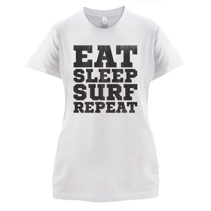 Eat Sleep Surf Repeat T Shirt