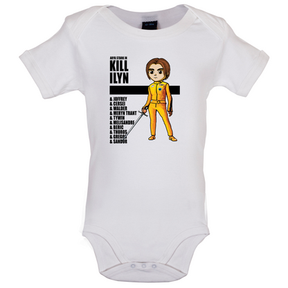 Kill Ilyn List of Names Baby T Shirt