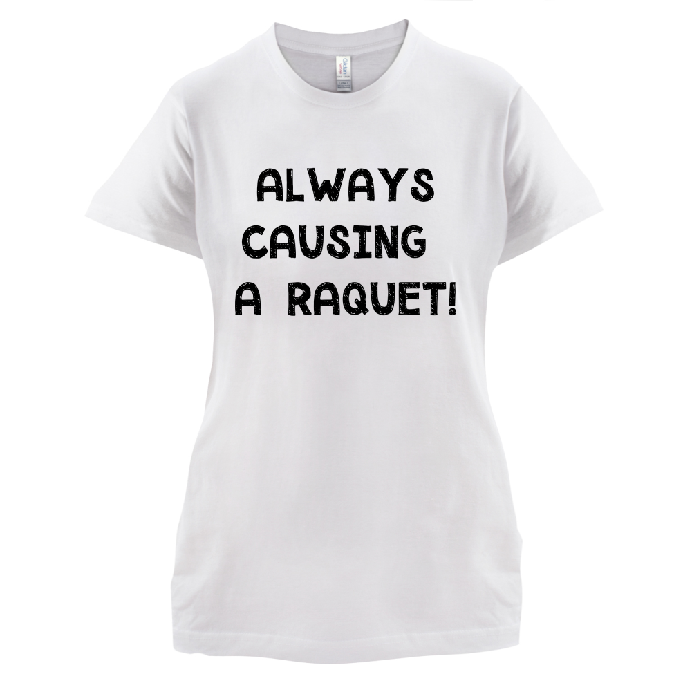Causing A Raquet T Shirt