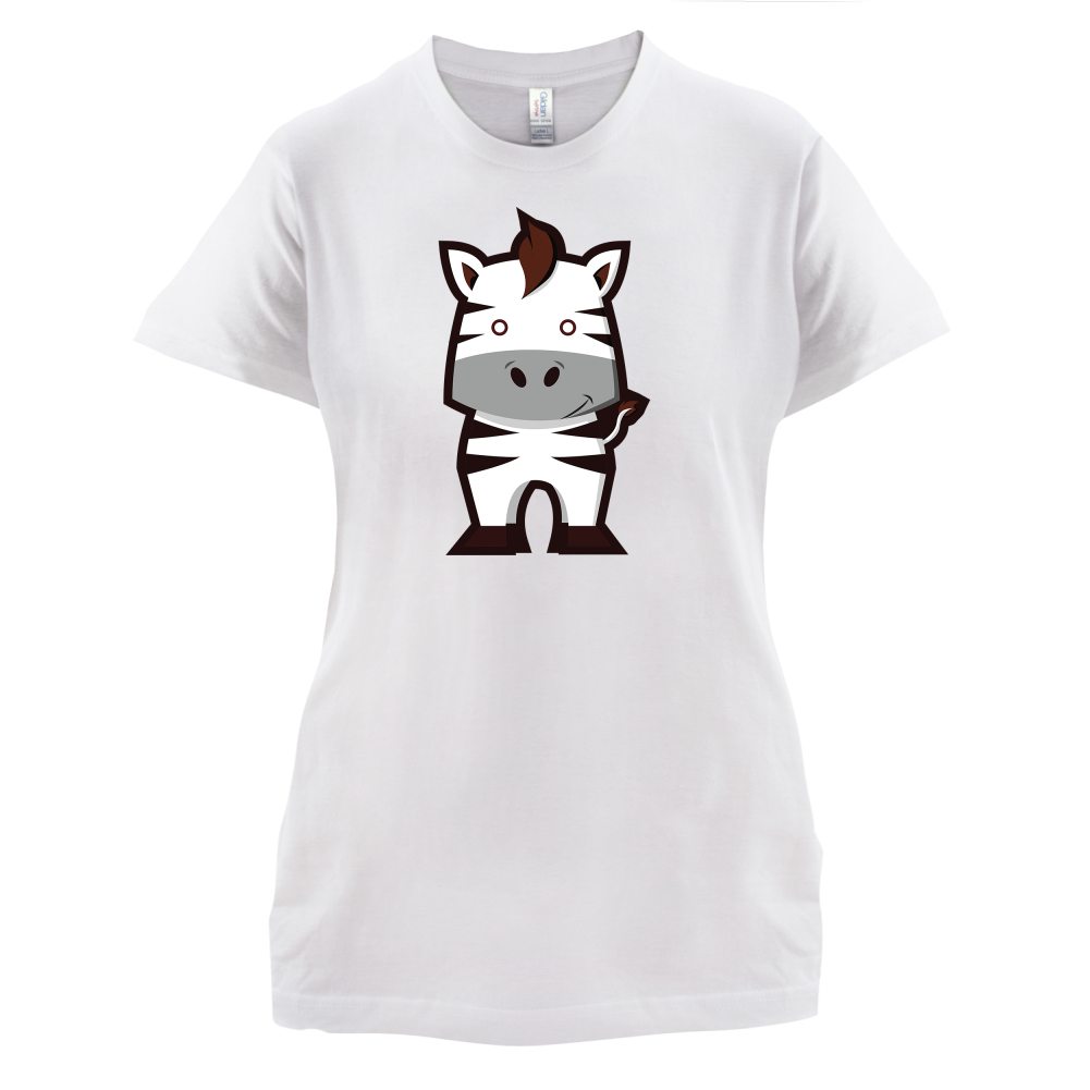 Cute Zebra Kids T Shirt