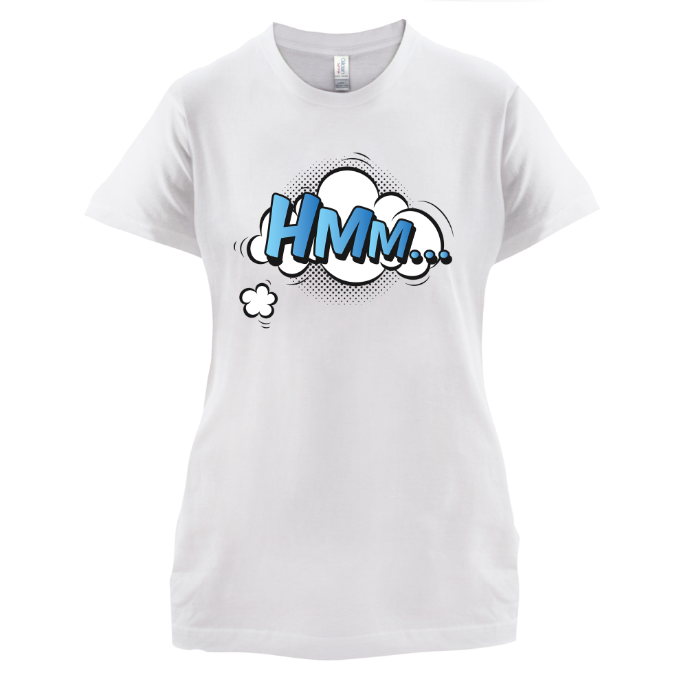 Hmm... Word Art T Shirt