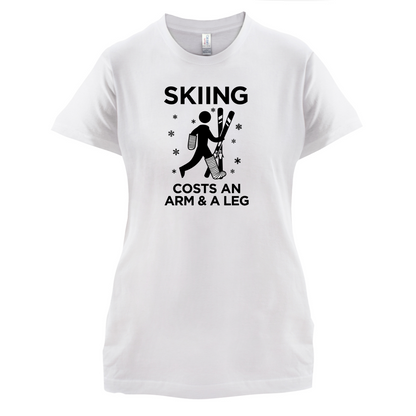 Skiing Costs Arm & A Leg T Shirt