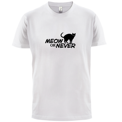 Meow Or Never T Shirt