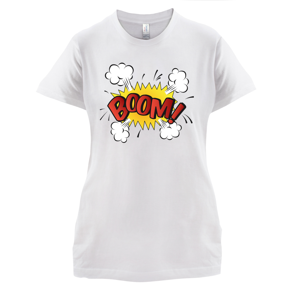 BOOM! Word Art T Shirt