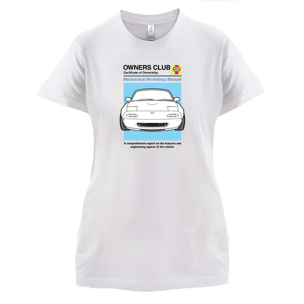 Car Owners Manual MX-5 T Shirt