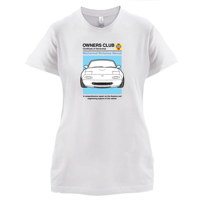 Car Owners Manual MX-5 T Shirt