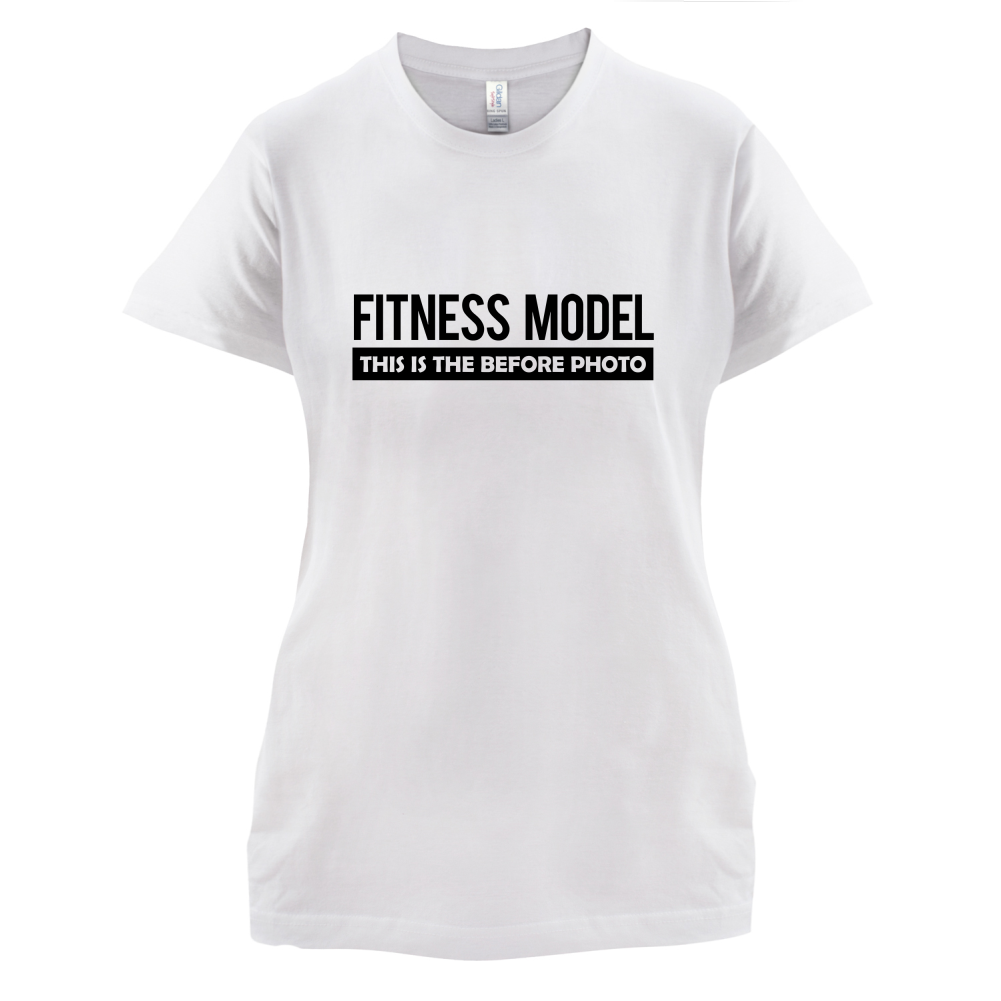 Fitness Model Before Photo T Shirt