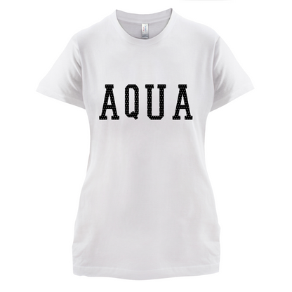 Justcie Aqua College Style T Shirt