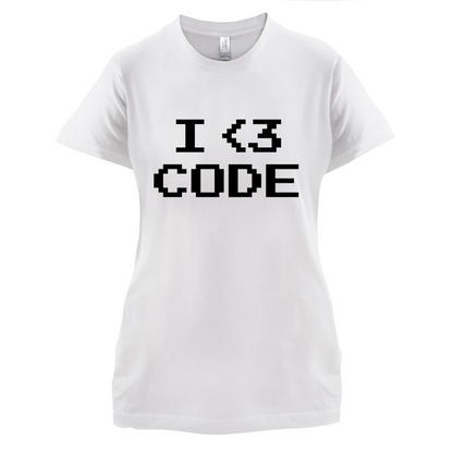 I Heart Code T Shirt