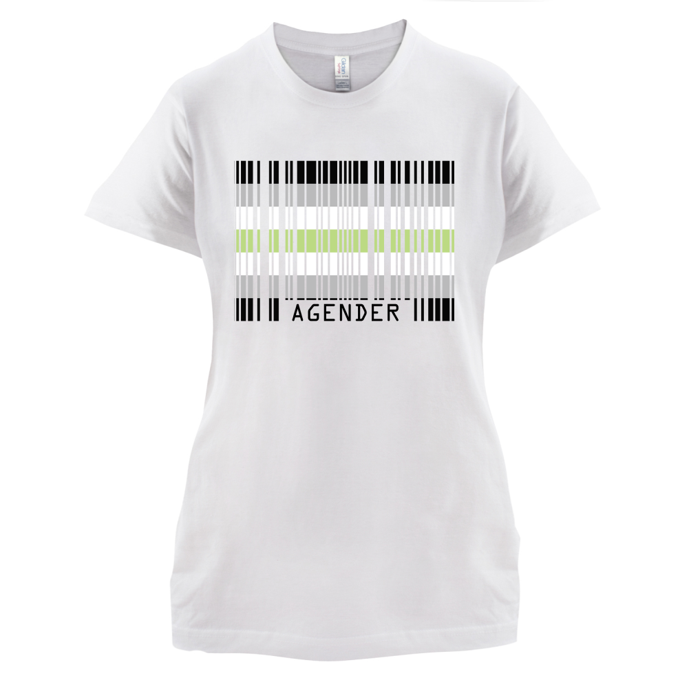 LGBT Barcode Flags - Agender T Shirt