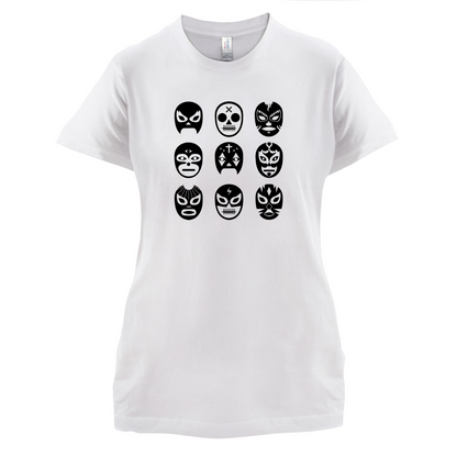 Lucha Masks  T Shirt