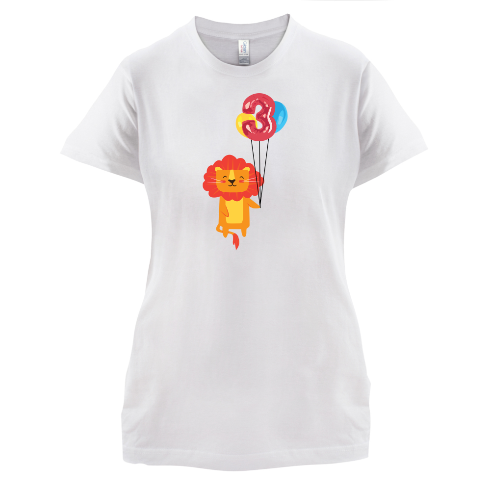 3rd Birthday Lion T Shirt