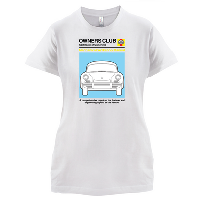 Car Owners Manual 356 T Shirt