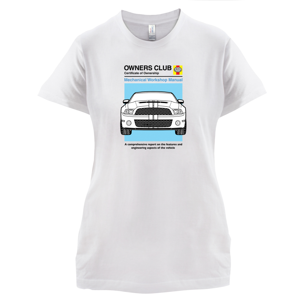 Car Owners Manual Mustang Mustang T Shirt