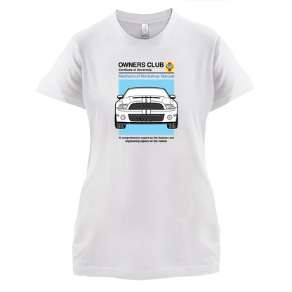Car Owners Manual Mustang Mustang T Shirt