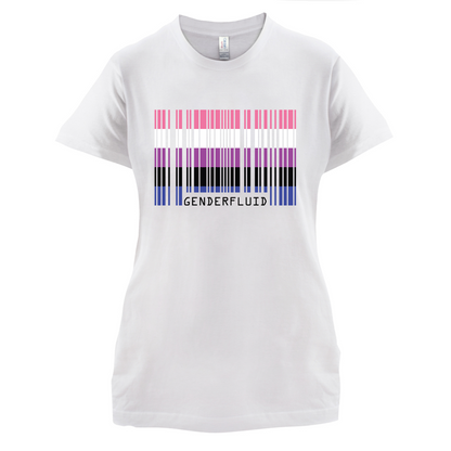 LGBT Barcode Flags - Gender Fluid T Shirt