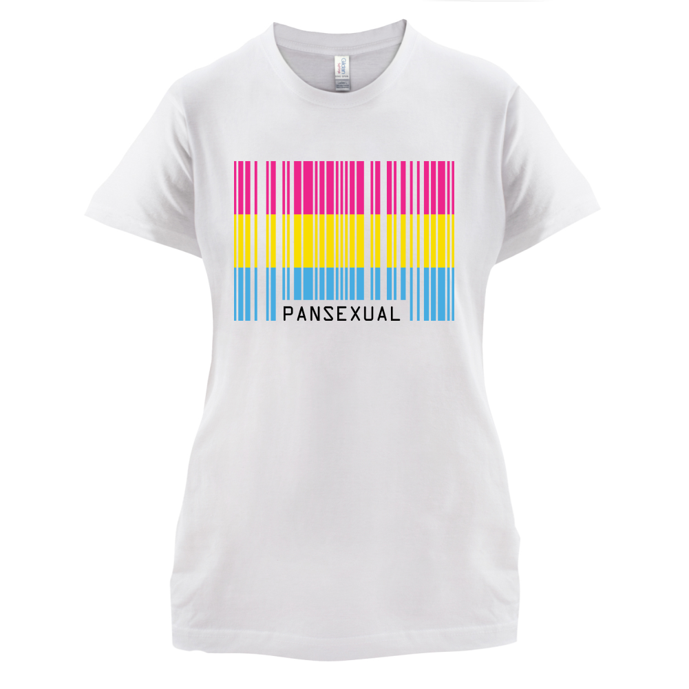 LGBT Barcode Flags - Pan Sexual T Shirt