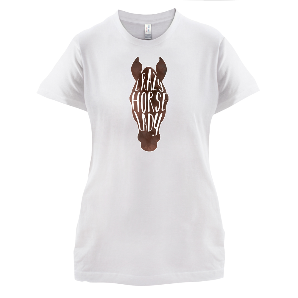 Crazy Horse Lady T Shirt