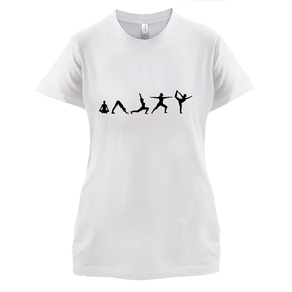 Evolution Of Yoga T Shirt