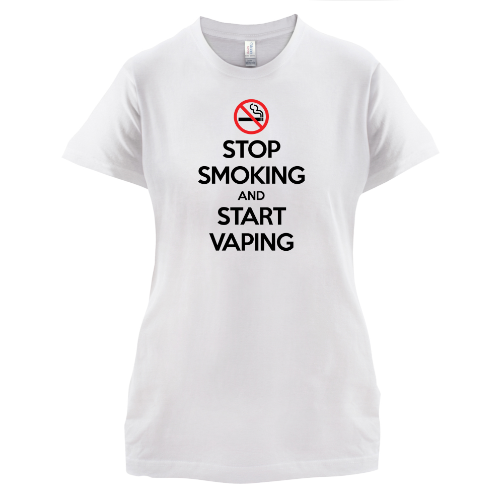 Stop Smoke Start Vaping T Shirt