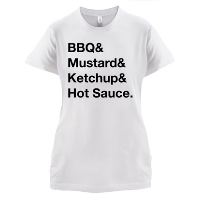 BBQ & Mustart & Ketchup T Shirt