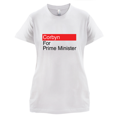 Corbyn For Prime Minister T Shirt
