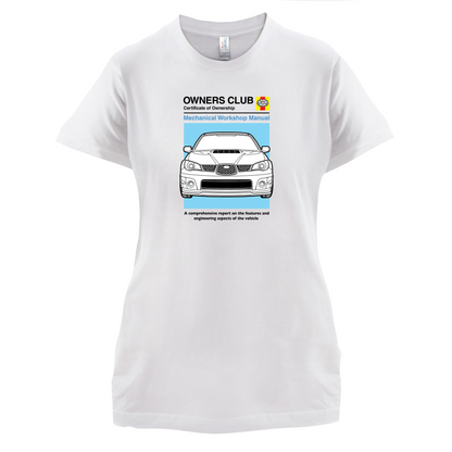 Car Owners Manual Impreza T Shirt