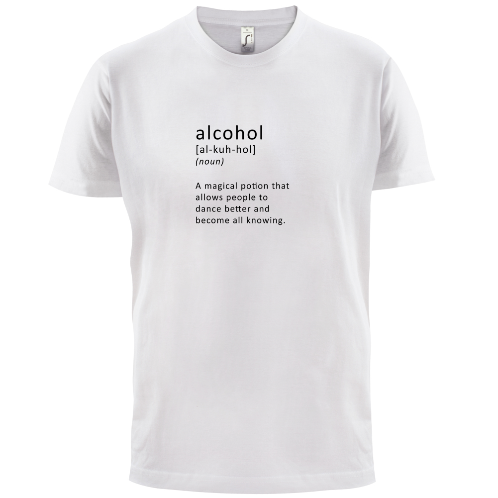 Funny Definition Alcohol T Shirt