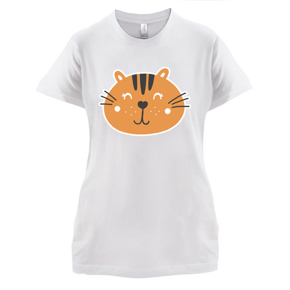 Smiley Face Tiger T Shirt