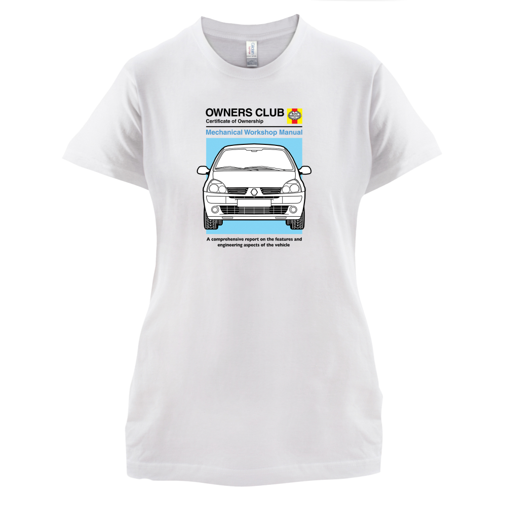 Car Owners Manual Clio T Shirt