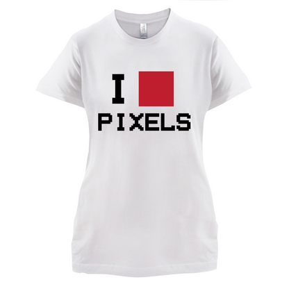 Pixel Heart T Shirt